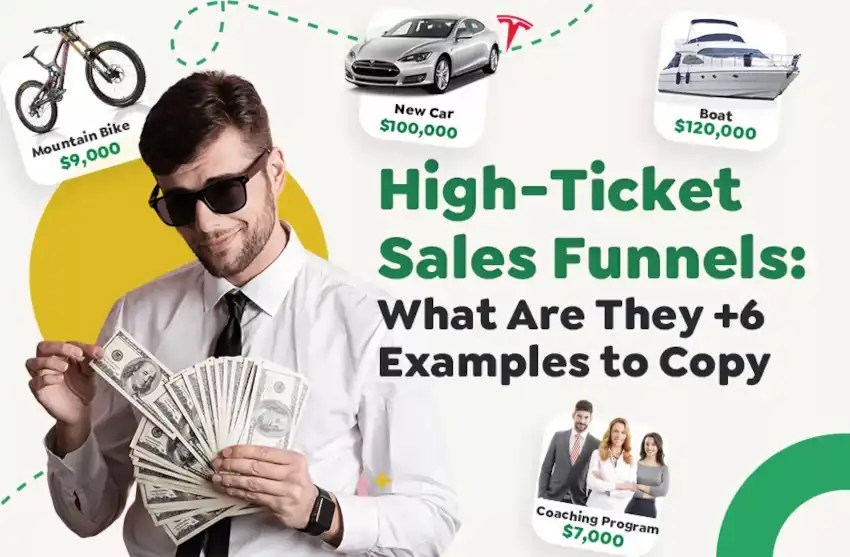 6 Proven Examples of HighTicket Sales Funnels You Can Model Growbo