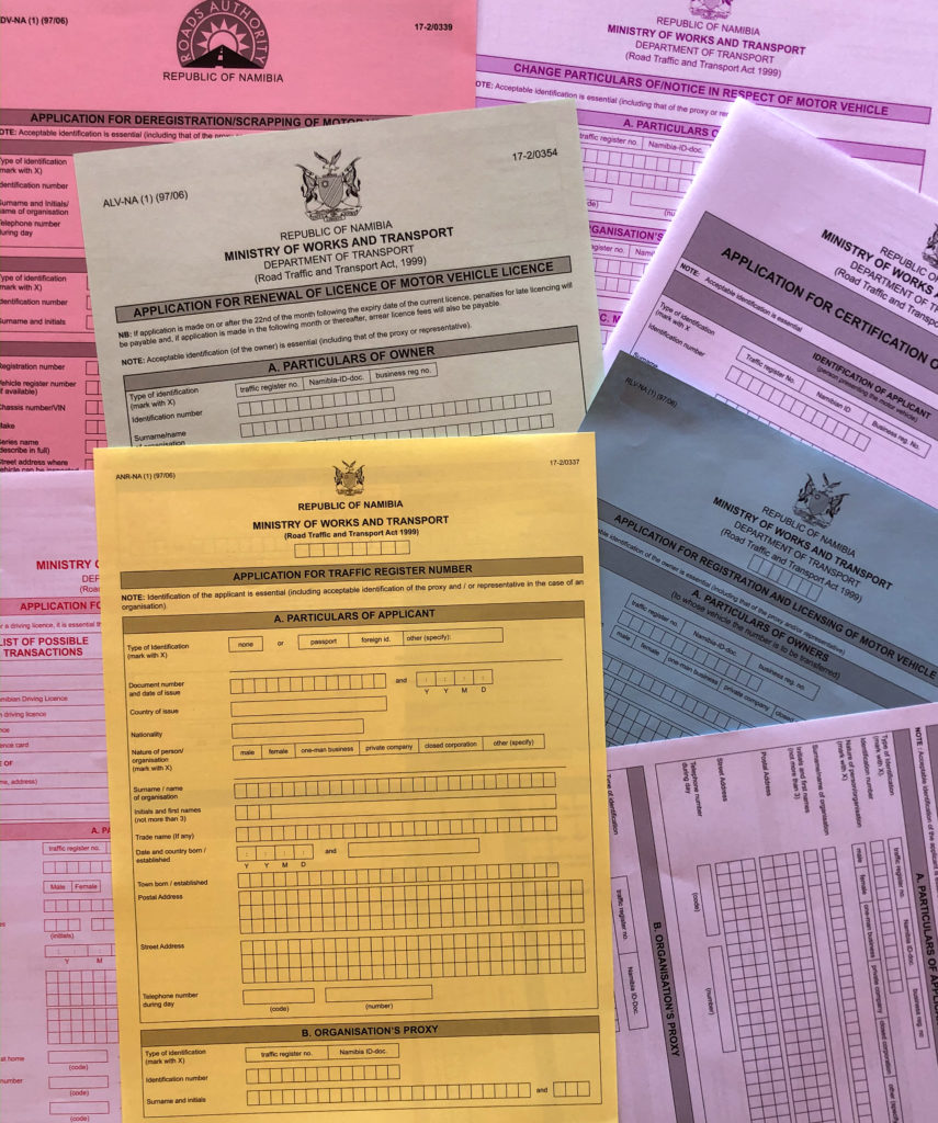 Vehicle Registration and Licensing in Namibia Autohelp Namibia