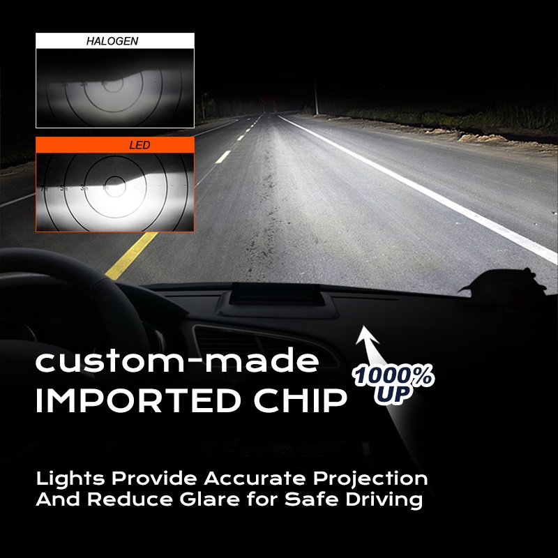 Maruti Suzuki Baleno LED Headlight Bulb 90W 6500K (2022+)