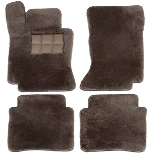 1995 Jaguar XJ Sheepskin Floor Mats Custom Made Premium Quality