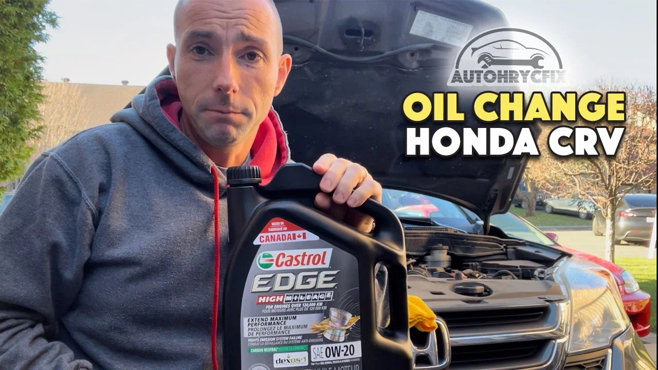 How to Change Oil on a 2011 Honda CRV and reset the oil life percentage