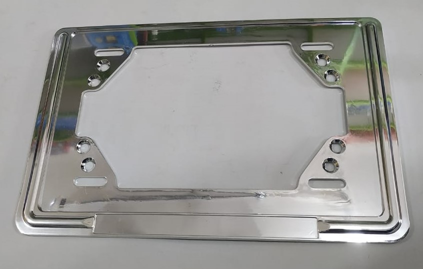 Rear Number plate holder Chrome ShopHere