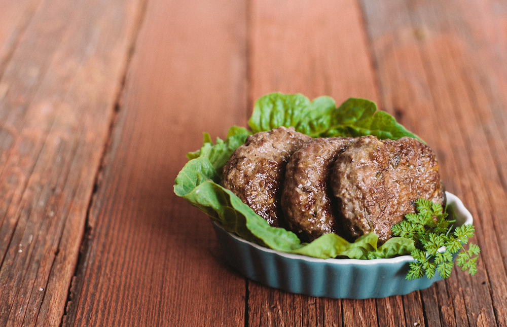ThreeHerb Beef Breakfast Patties Autoimmune Wellness
