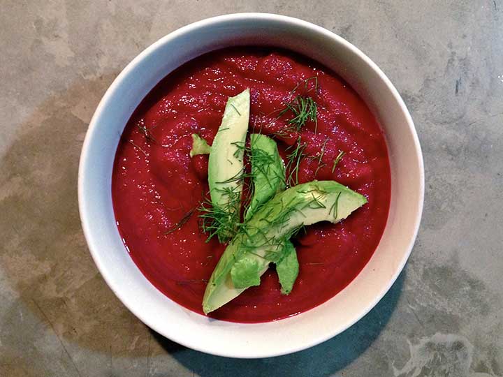 Beet and Fennel Soup Autoimmune Wellness
