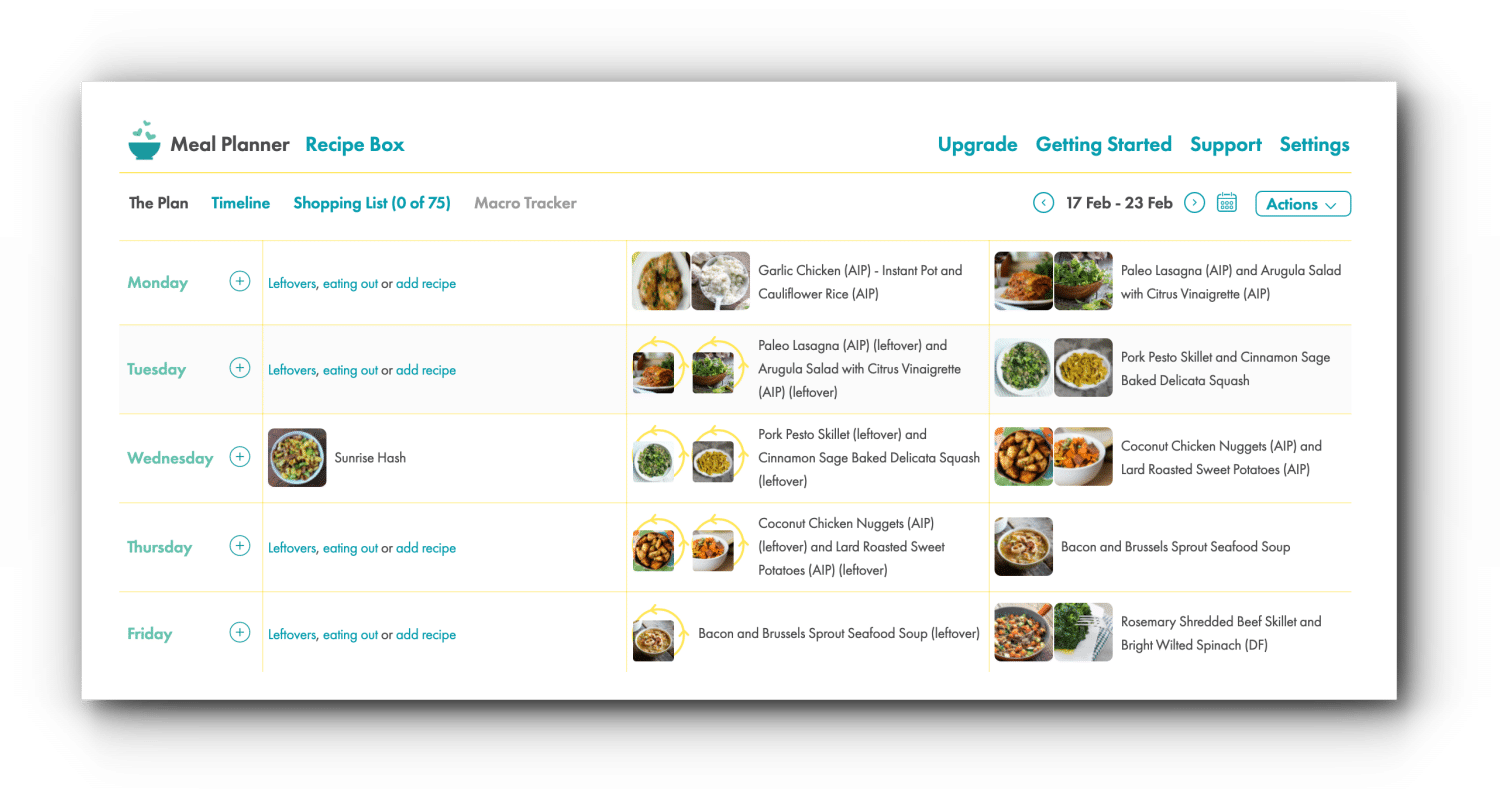 Real Plans A Customizable AIP Meal Planning Service Autoimmune Wellness