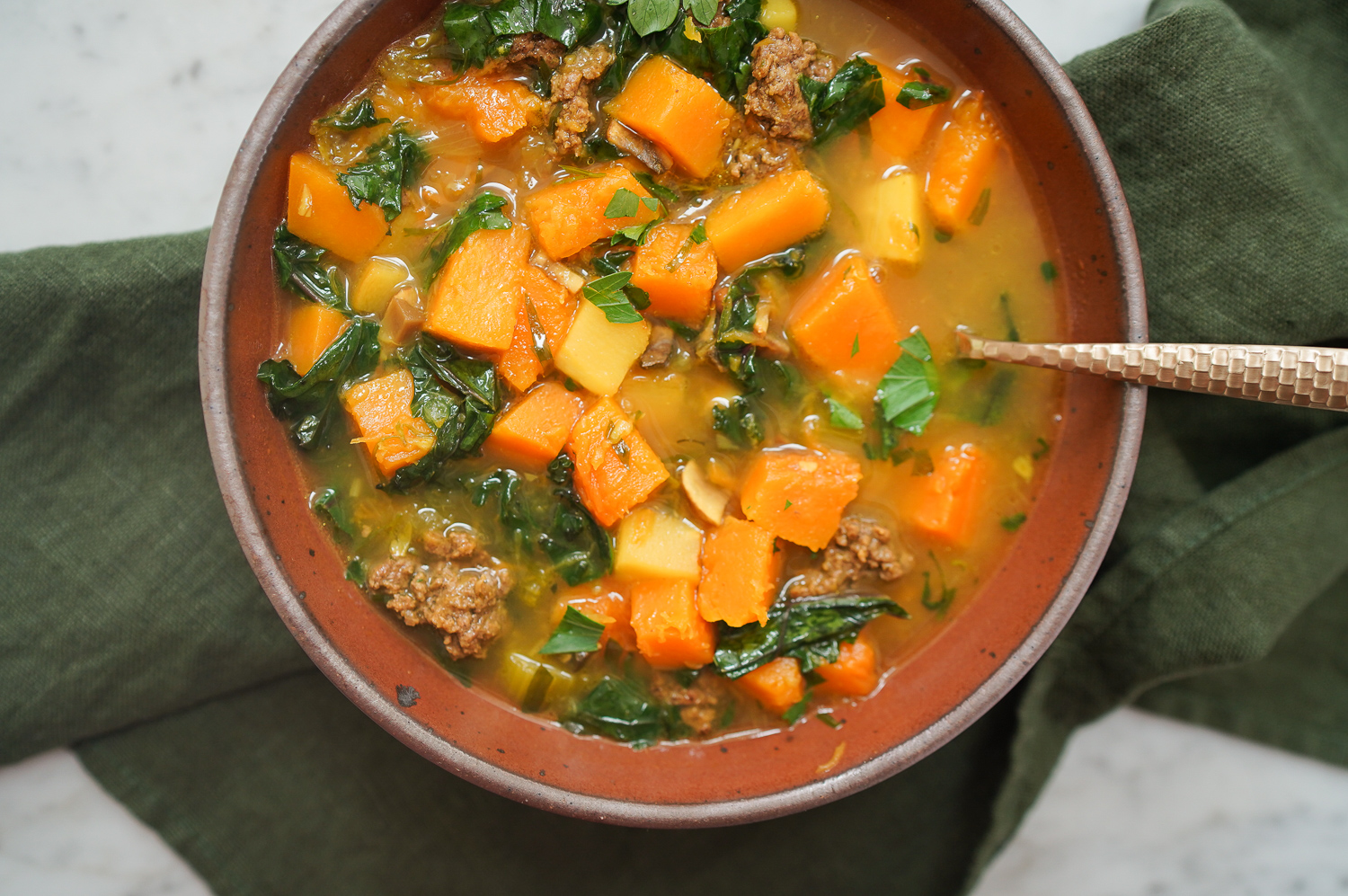 Harvest Vegetable Soup Autoimmune Wellness