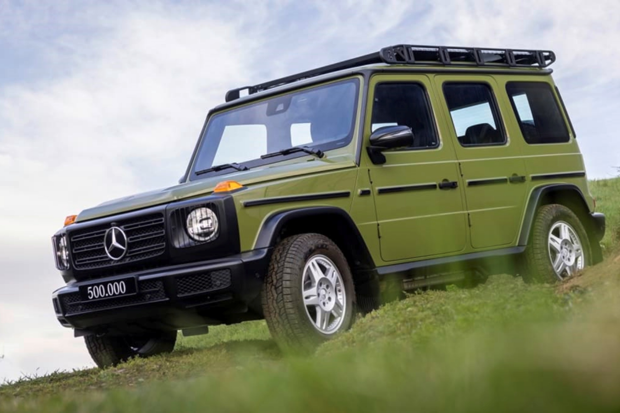 MercedesBenz GClass คันที่ 5 แสน ออกจากสายการผลิตด้วยสไตล์ย้อนยุค