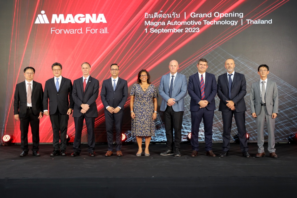 Magna ฉลองเปิดโรงงานผลิตกระจกรถยนต์แห่งใหม่ในประเทศไทย