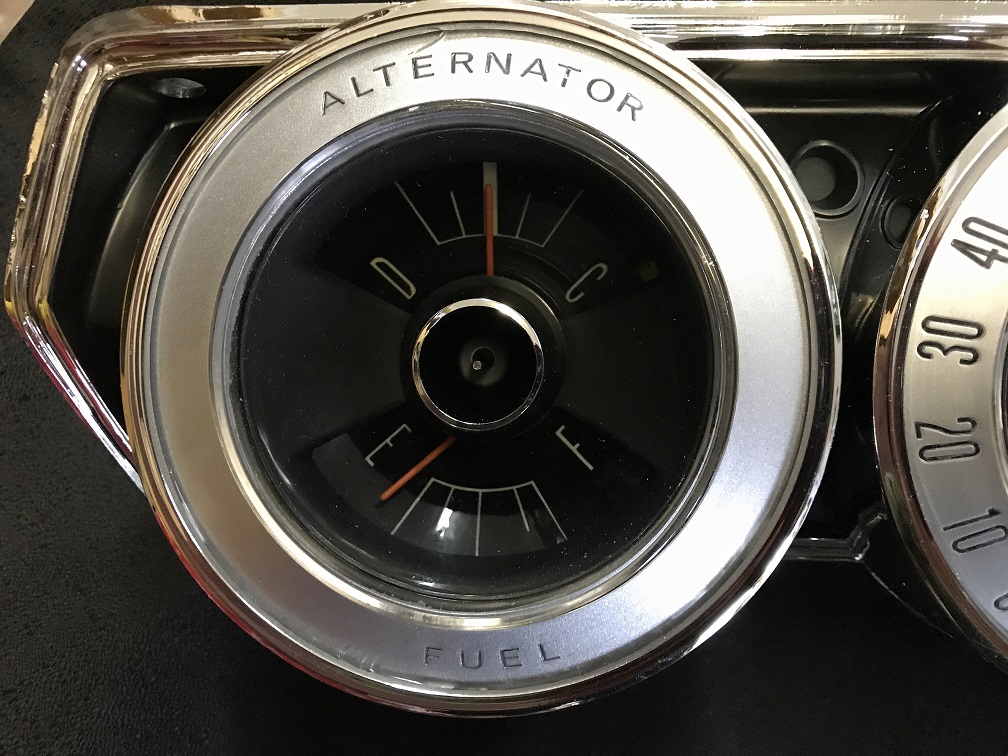 1966 1967 Dodge Charger Electroluminescent gauges,