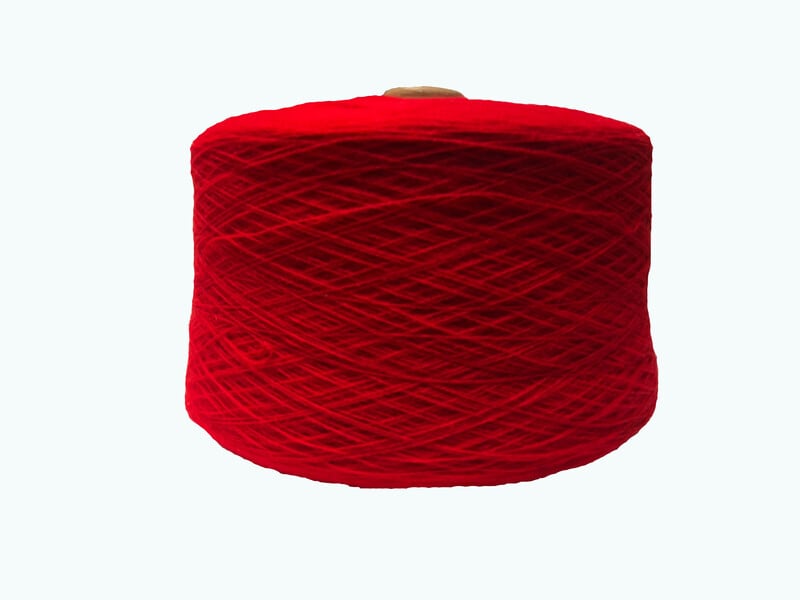 High Bulk Acrylic Cone yarns 4ply 1kg Red Sock World Hokitika