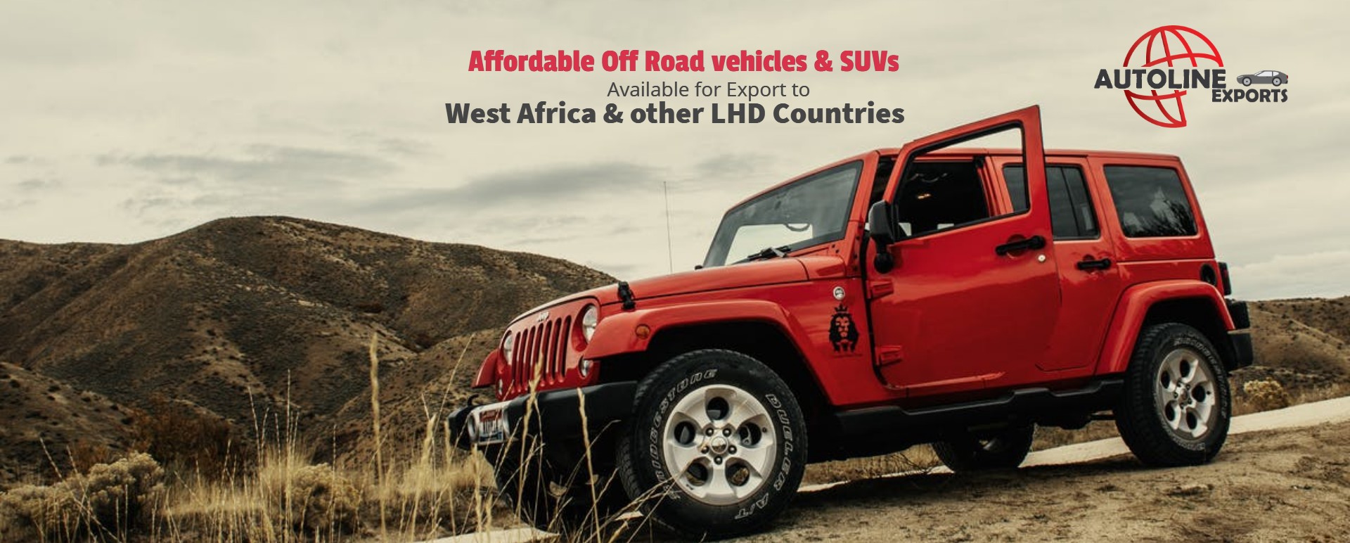 Autoline Exports LHD sedans, SUVs, commercial Vehicles