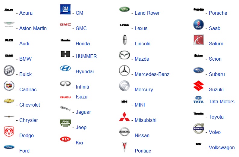 Carmakes1 Auto Locksmith Oakland