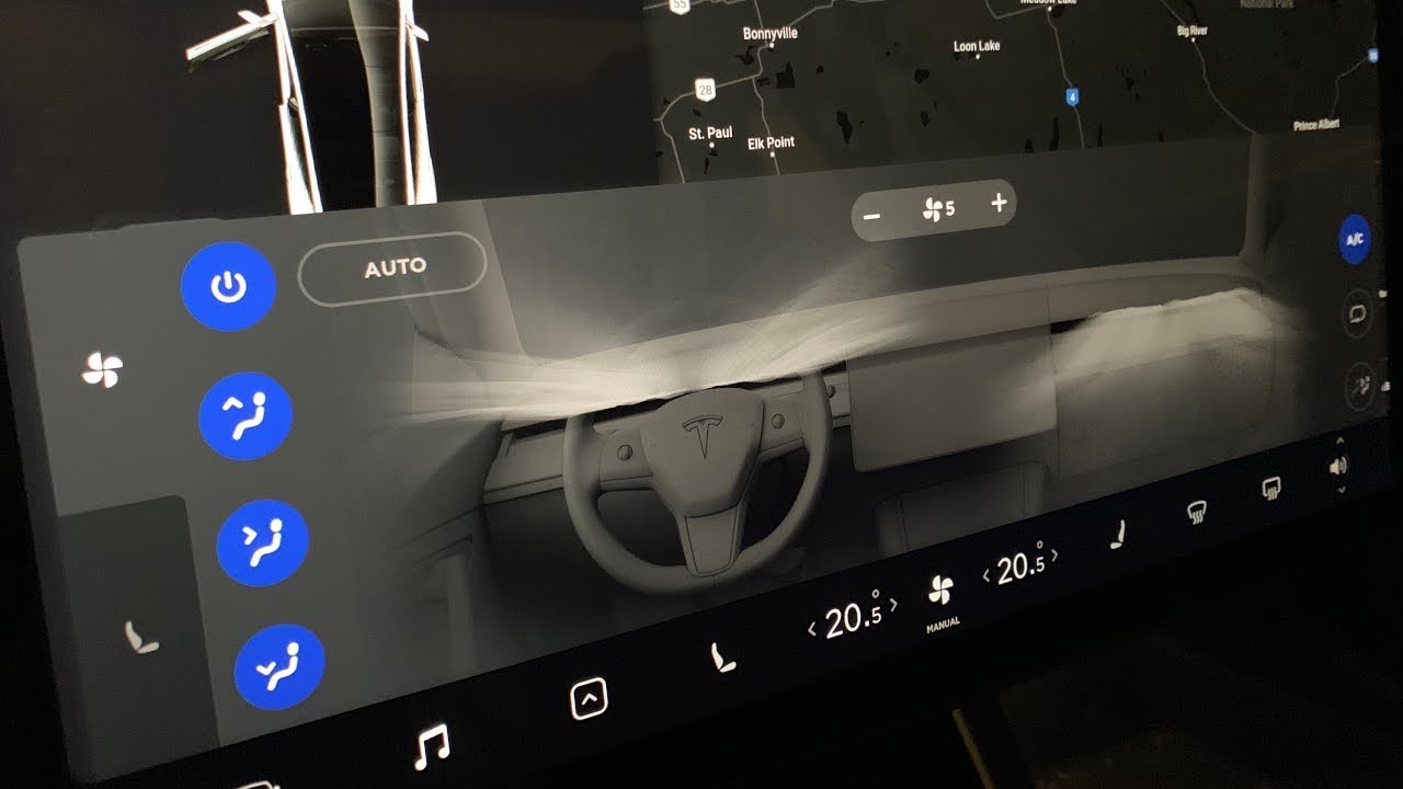 How to Turn on Ac in Tesla Model Y - AutoLoveria
