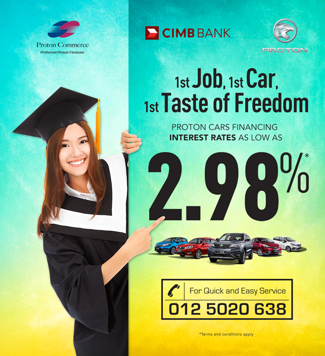 Proton Offering Low Interest Car Loans For Fresh Grads Automacha