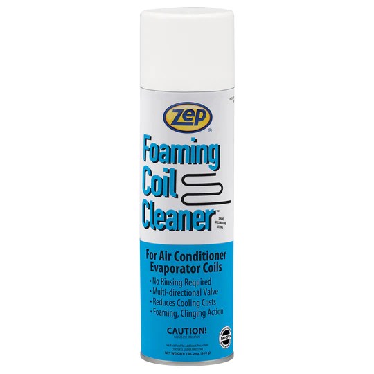 FOAMING COIL CLEANER FOR AIR CONDITIONER EVAPORATOR COILS 20 OZ