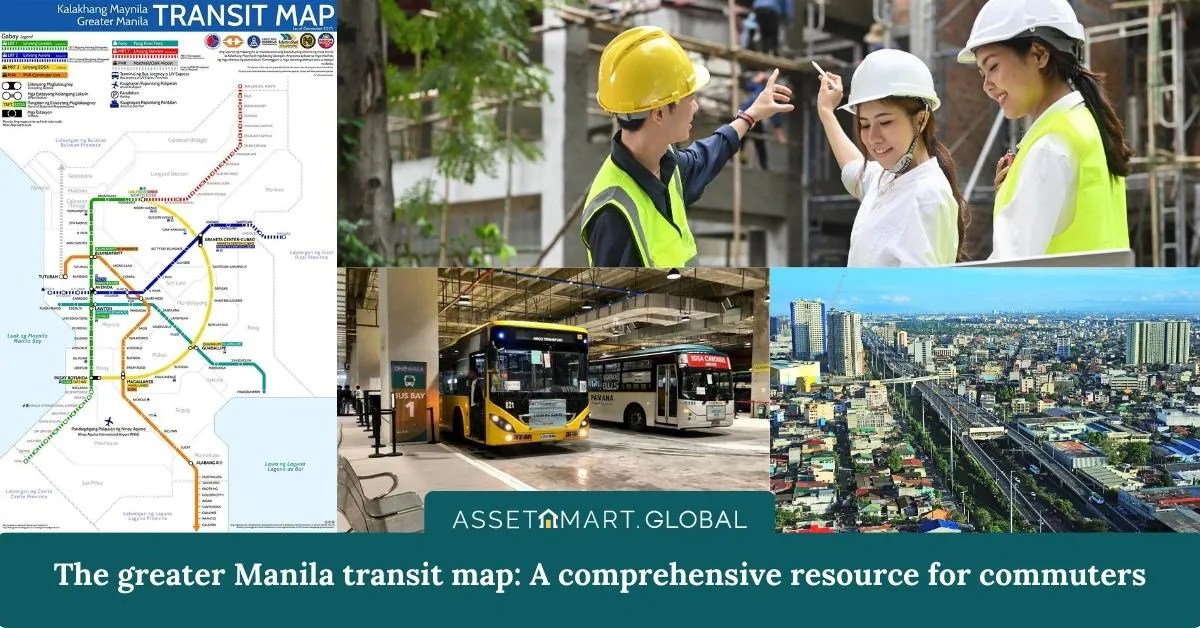 Greater Manila Transit Map Tool for Real Estate Investors