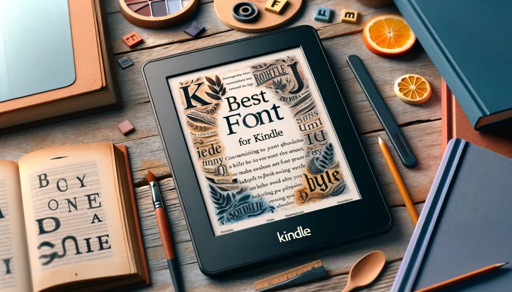 Best Font for Kindle Top Choices for Authors and Readers