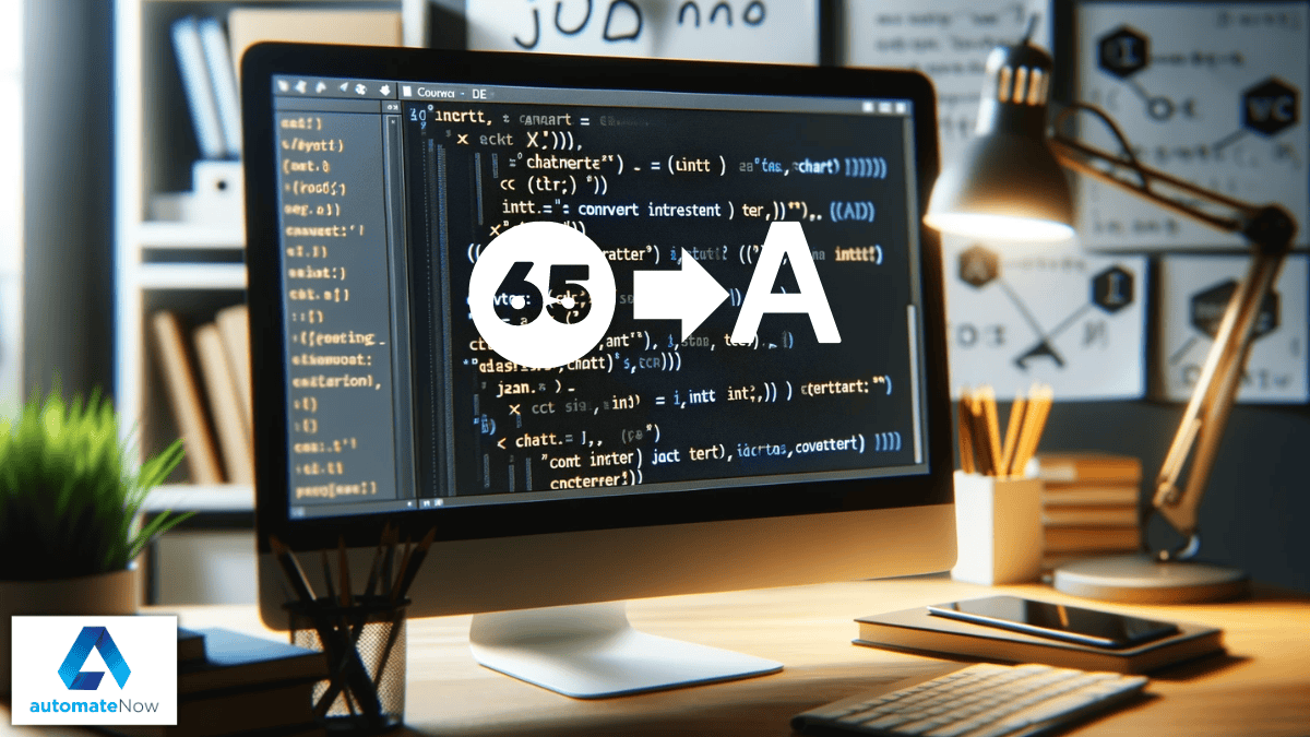 How To Convert int to char in Java automateNow