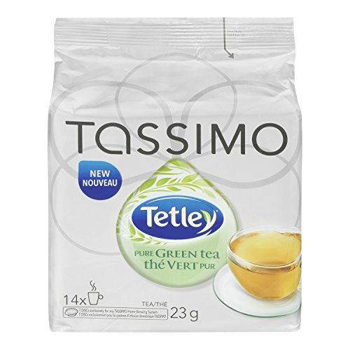 TETLEY Pure Green Tea, 23g, 14 Count Automatic Coffee MakerAutomatic