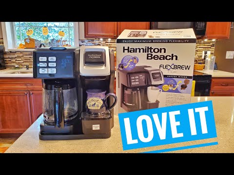 DETAILED Review Hamilton Beach FlexBrew Coffee Maker & Single Serve K