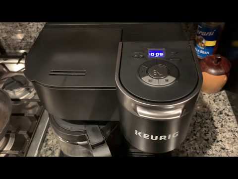 How to set the time on a Keurig K Duo coffee maker - Automatic Coffee