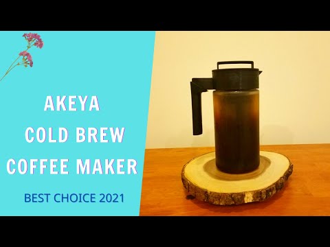 TAKEYA Cold Brew Coffee Maker Review & Instructions 2021 | TAKEYA
