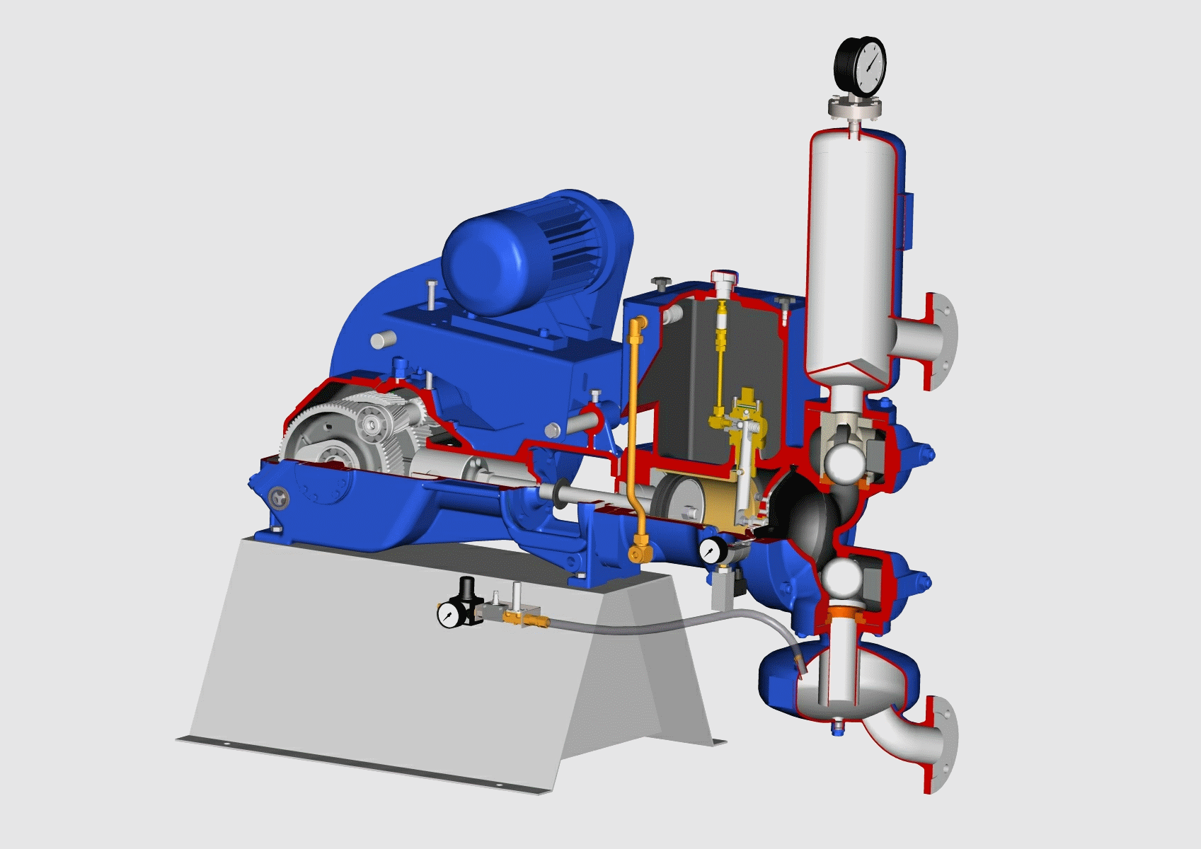 Piston Diaphragm Pump from Emmerich Slurry Pumps