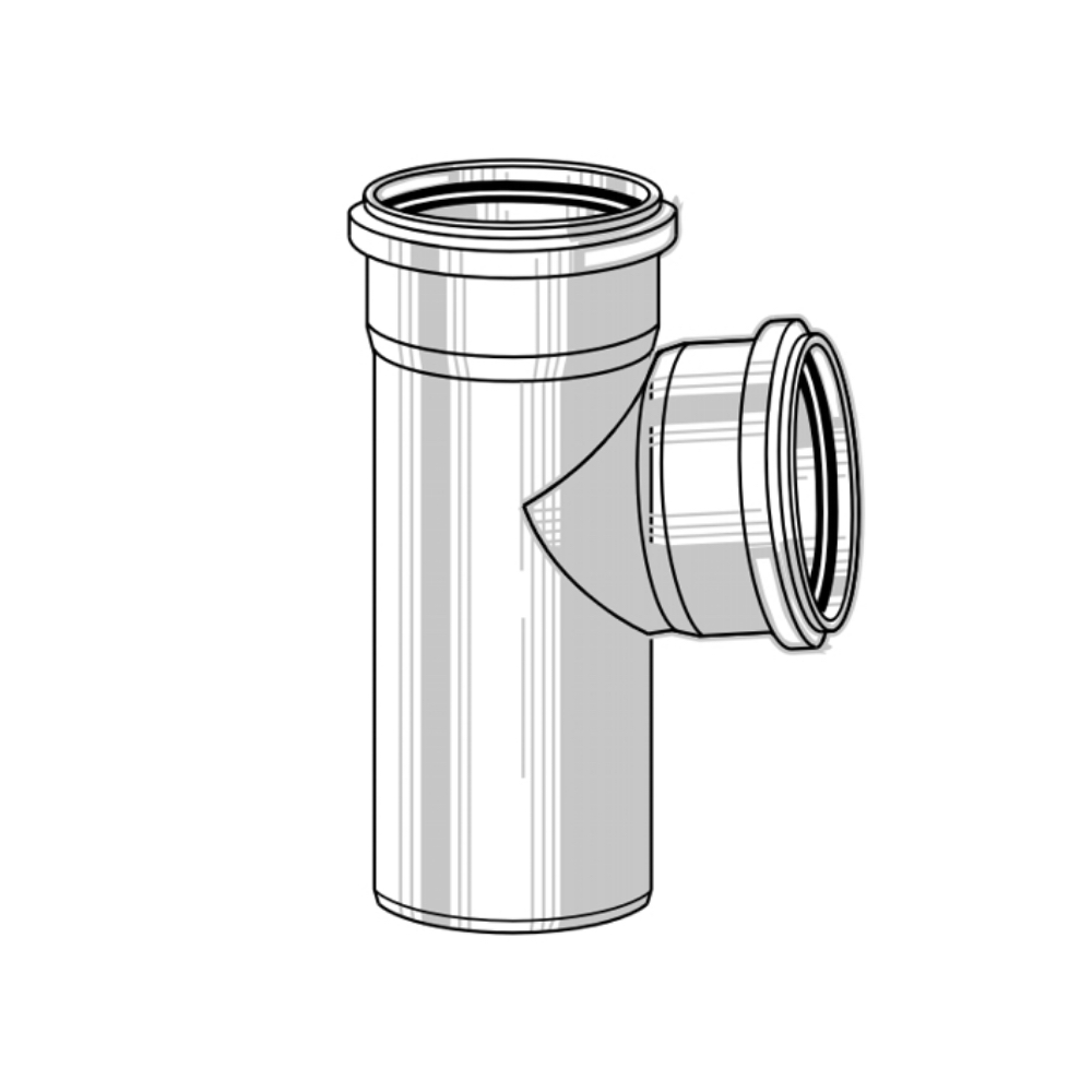 Polypropylene Condensate Drain Pipe and Fittings