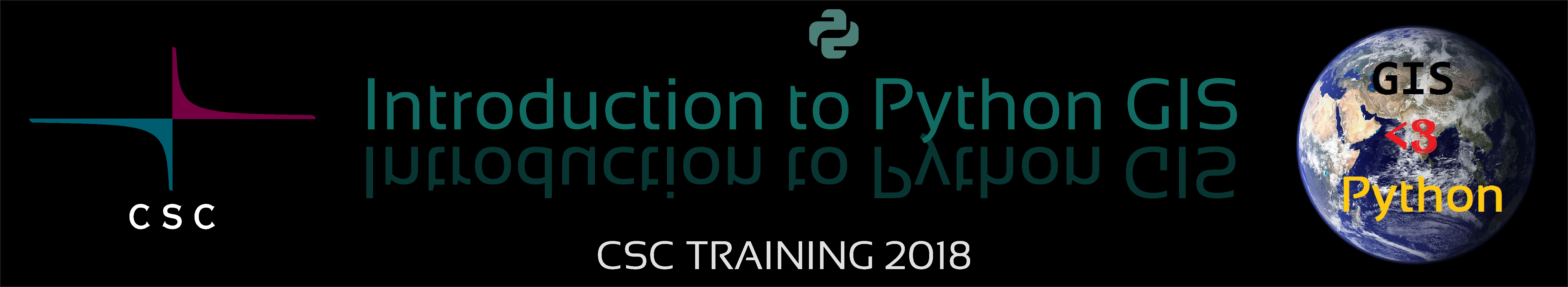 to Introduction to Python GIS course 2018! — Intro to Python GIS documentation