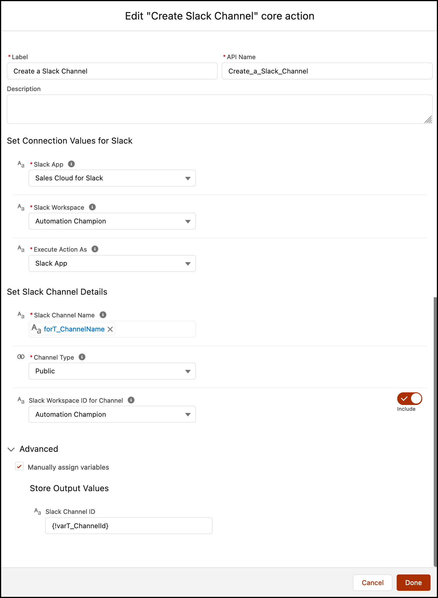 Archive A Slack Channel Using Flow Automation Champion