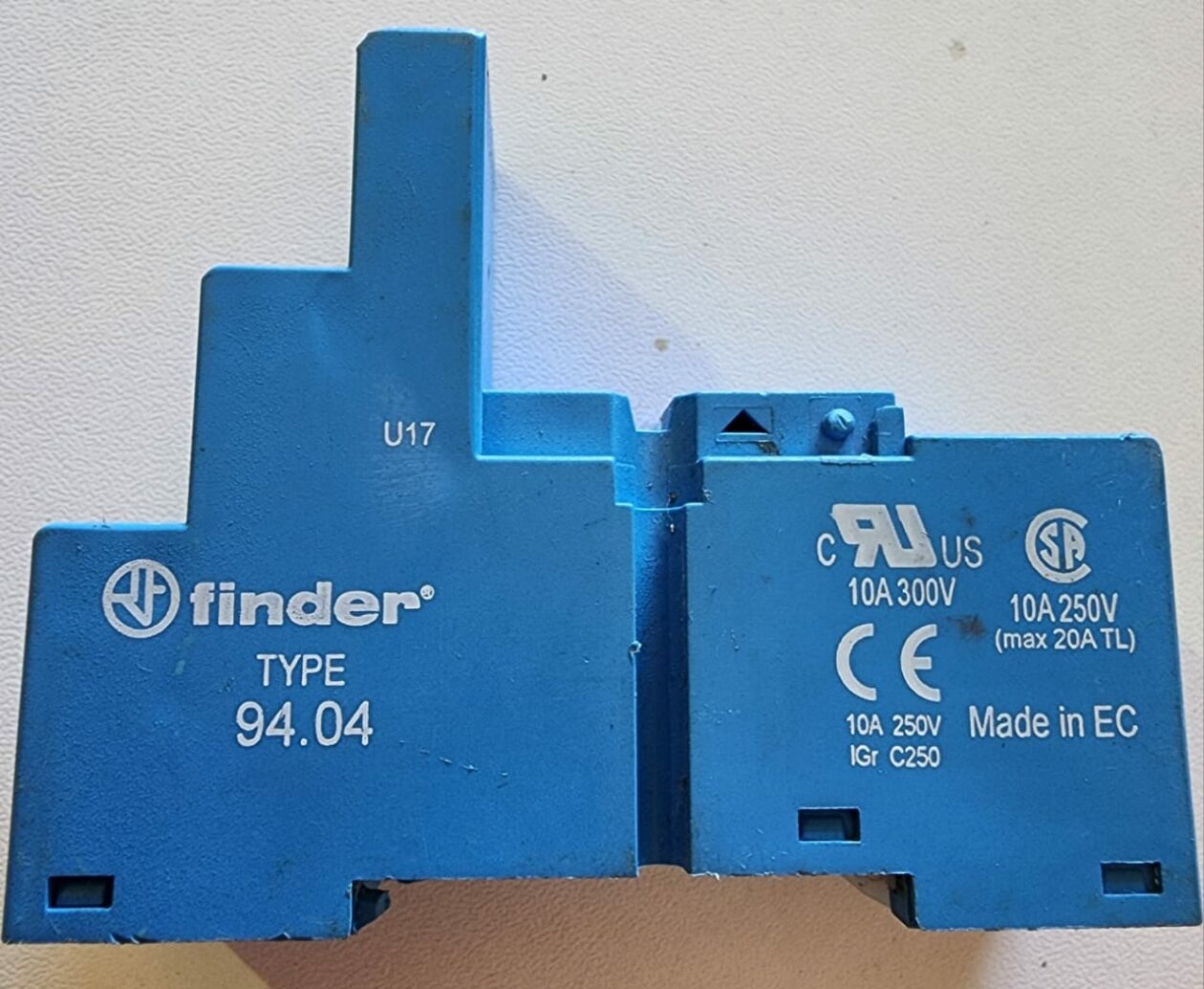 Finder Relay Base/Housing and Coils Automation Works