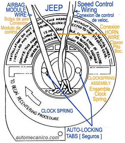 Bolsa de Aire [Air Bag] | Clock Spring | Mecanica automotriz