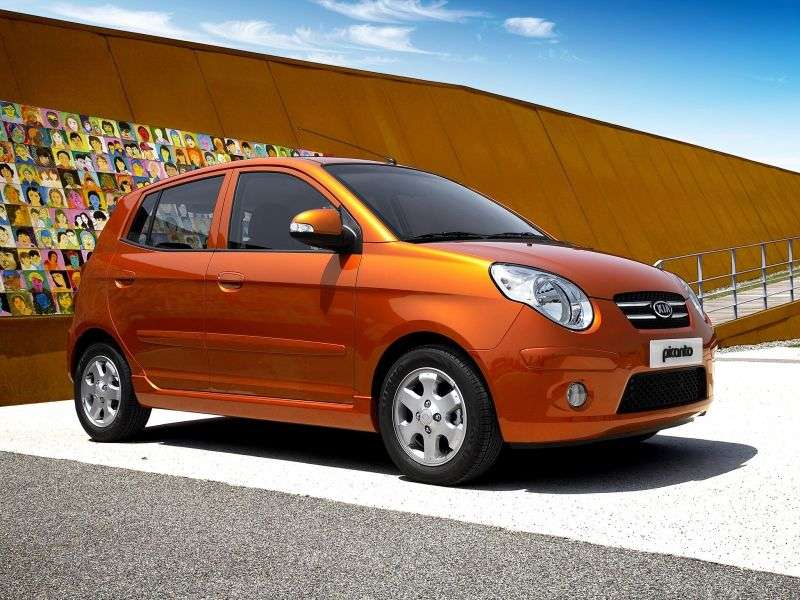 Kia Picanto 1st generation [restyled] hatchback 1.1 AT (20072008) ️