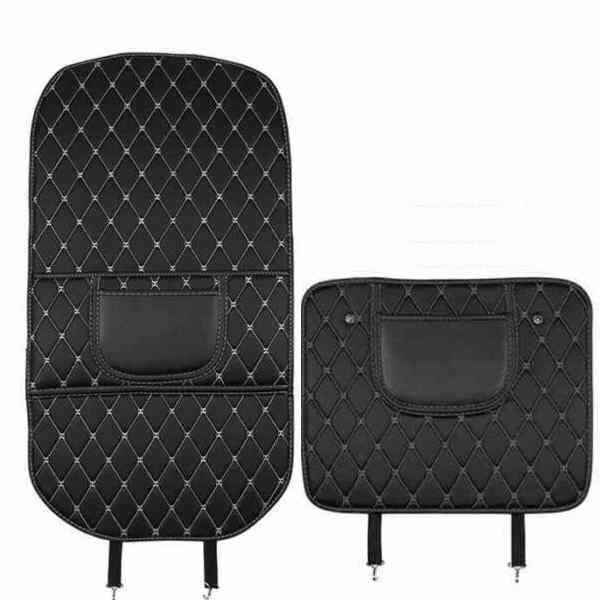 Kick Mats Back Seat Protector Anti Kick Pad Leather AutoMods