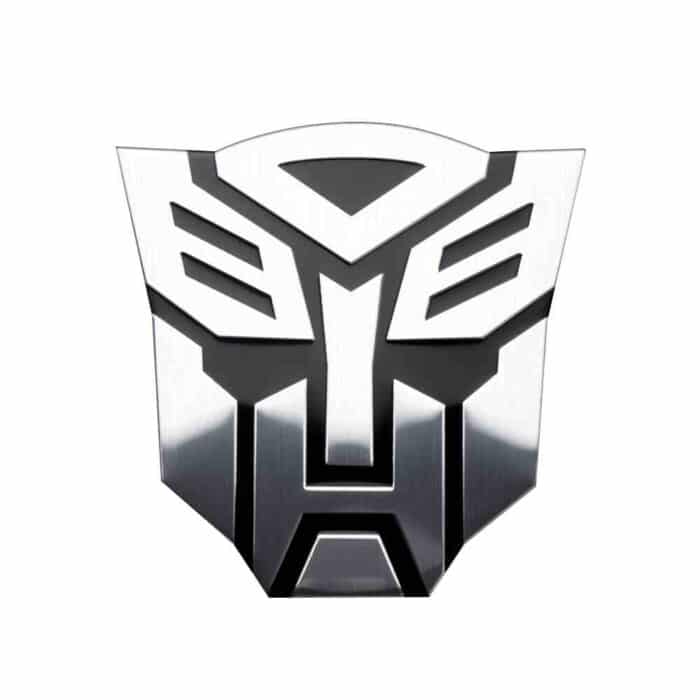 Transformer Badge For Car 3D Autobots Logo Badge AutoMods