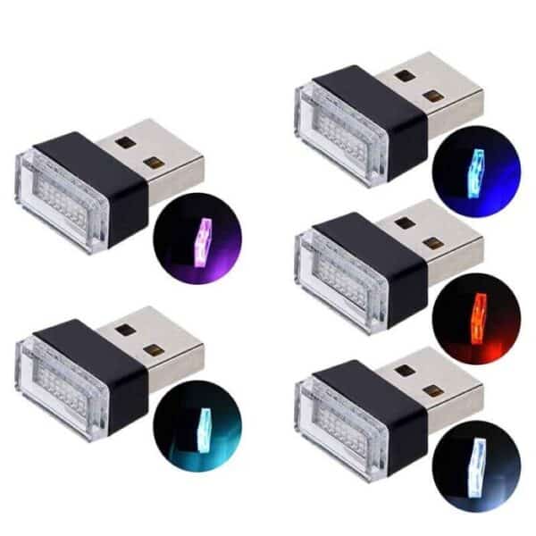 Usb Night Light Mini Car Home Interior Ambient Light - AutoMods