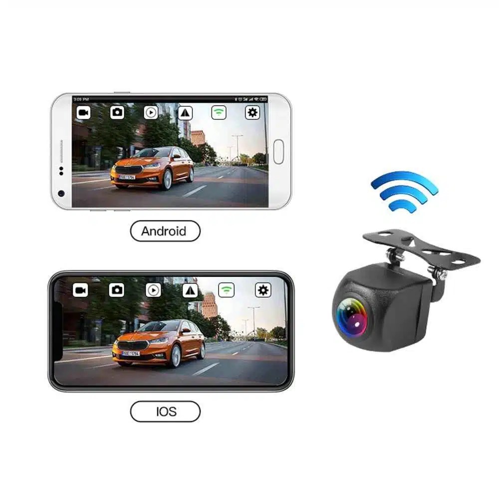 Licence Plate Backup Camera Car Rear View 170 Angle 12/24V - AutoMods
