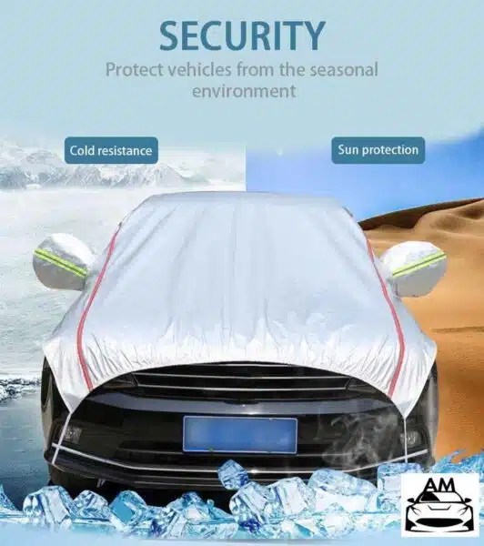 Hail Damage Car Cover Half Car Cover Hail Sun Rain Protection AutoMods