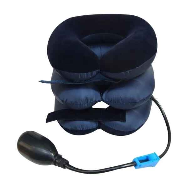 Inflatable Neck Pillow With Pump Layers Collar Pillow AutoMods