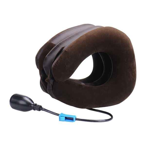 Inflatable Neck Pillow With Pump Layers Collar Pillow AutoMods
