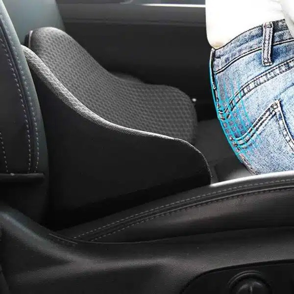 Lower Back Support Car Cushion Memory Foam Travel Cushion AutoMods