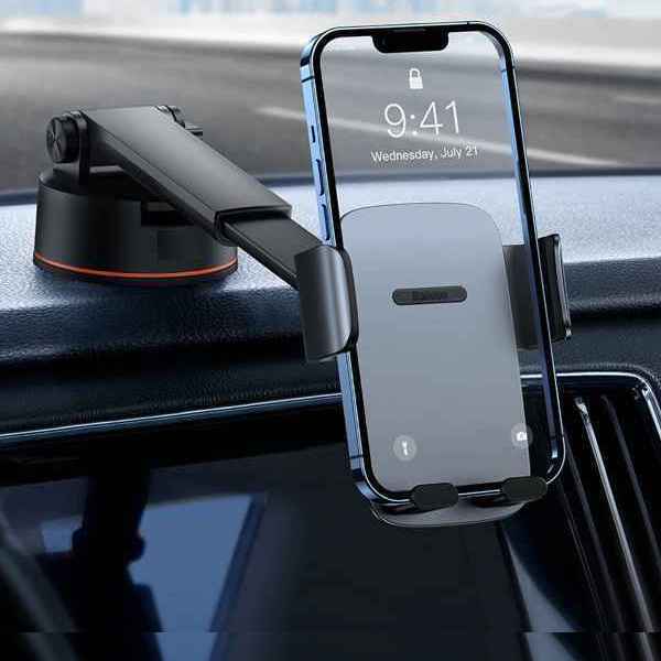 Phone Holder Car suction Cup Easy Control 900° Adjustable AutoMods