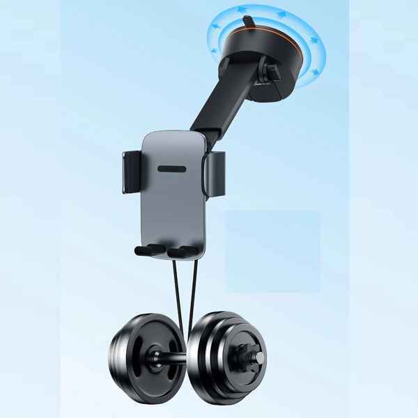 Phone Holder Car suction Cup Easy Control 900° Adjustable - AutoMods