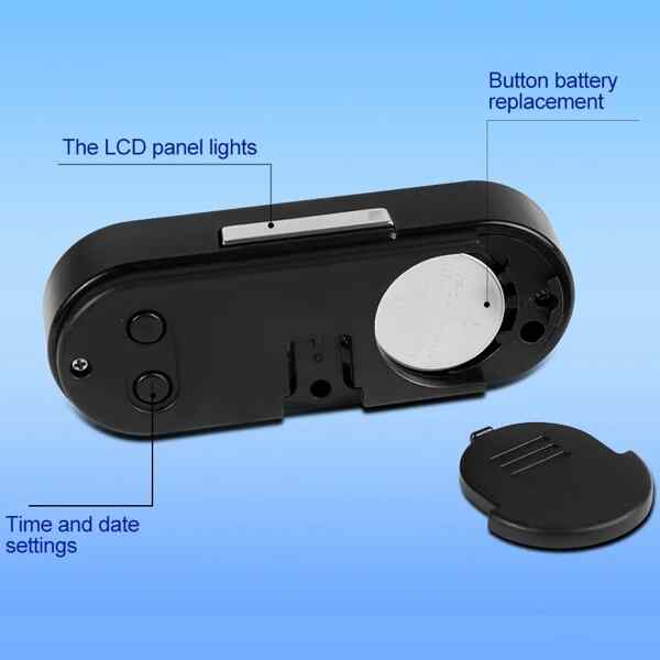 Auto Dashboard Clock Mini Electronic Luminous Clock - AutoMods