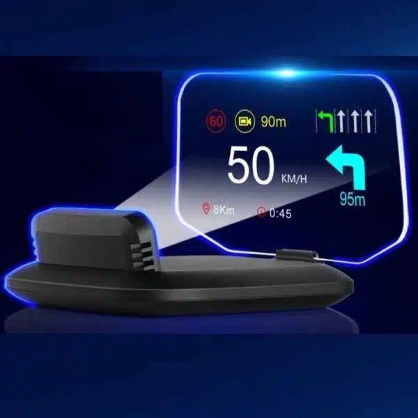 Hud Display Projector On Windshield Nav HUD OBD2 Mirror AutoMods