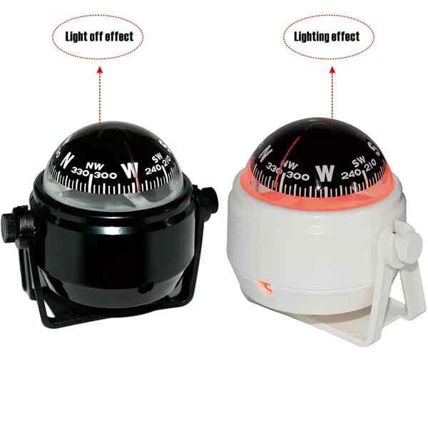 Automobile Dashboard Compass For Car Pivoting Navigation AutoMods