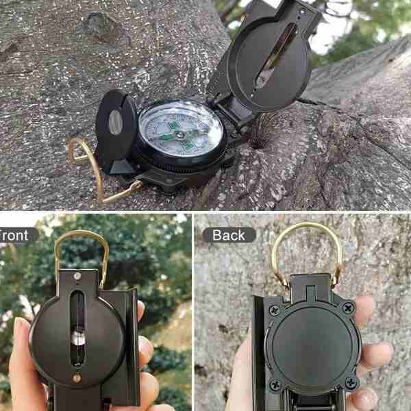 Hand Bearing Compass High Precision Outdoor Car Compass AutoMods