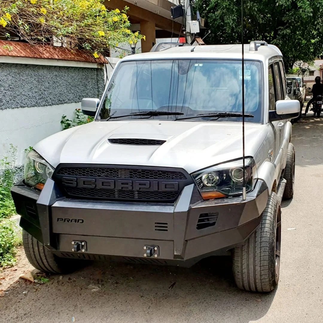 Buy Front Metal Offroading Bumper for Mahindra Scorpio