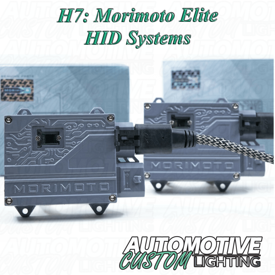 H7 MORIMOTO ELITE HID SYSTEM Automotive Custom Lighting