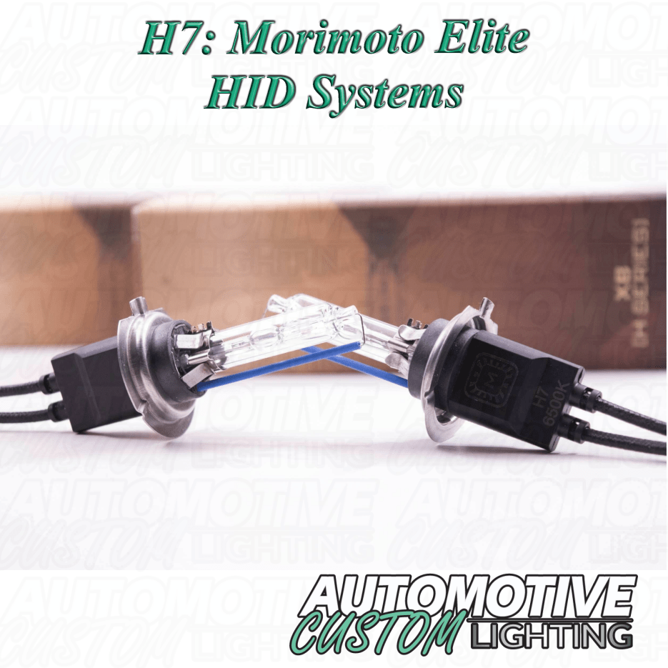 H7 MORIMOTO ELITE HID SYSTEM Automotive Custom Lighting